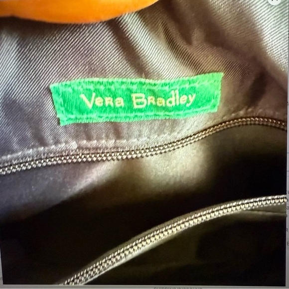 NWOT Vera Bradley Blue Cuban tiles laptop tablet messenger crossbody bag - Picture 10 of 14